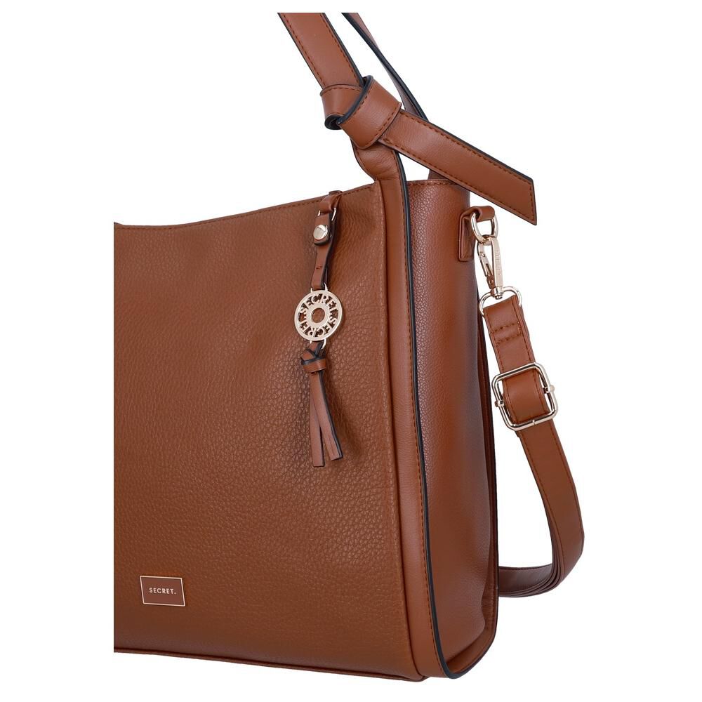 Cartera De Hombro Secret Boston St6 L Caf&eacute; image number 4.0