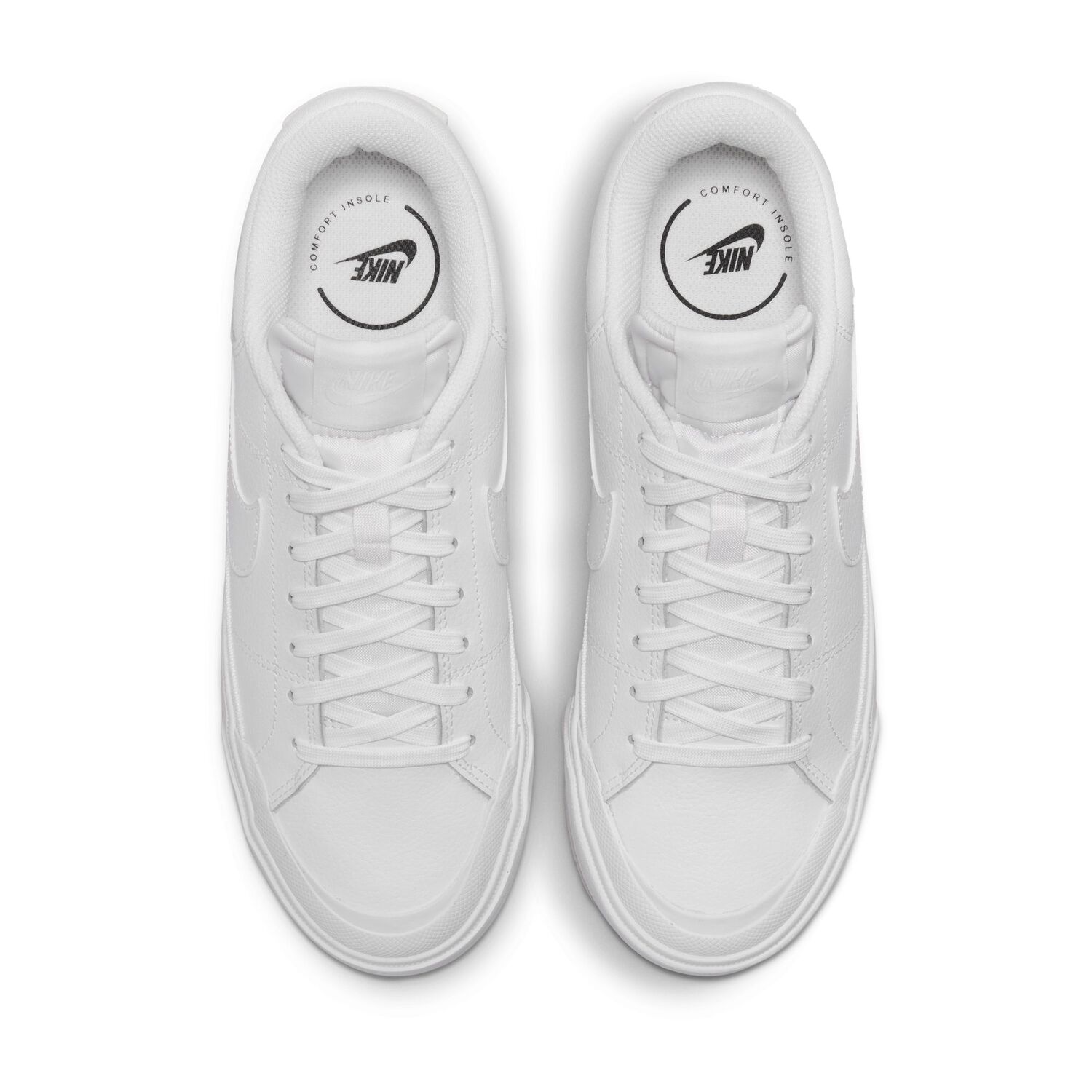 Zapatilla Nike Court Legacy Lift Mujer Blanco image number 2.0