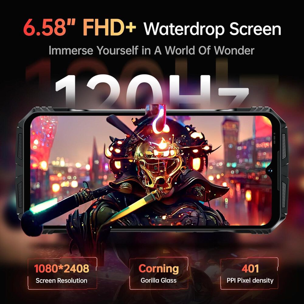 Doogee S118 - Celular Rugged Resistente Android 14, 8+512gb image number 3.0