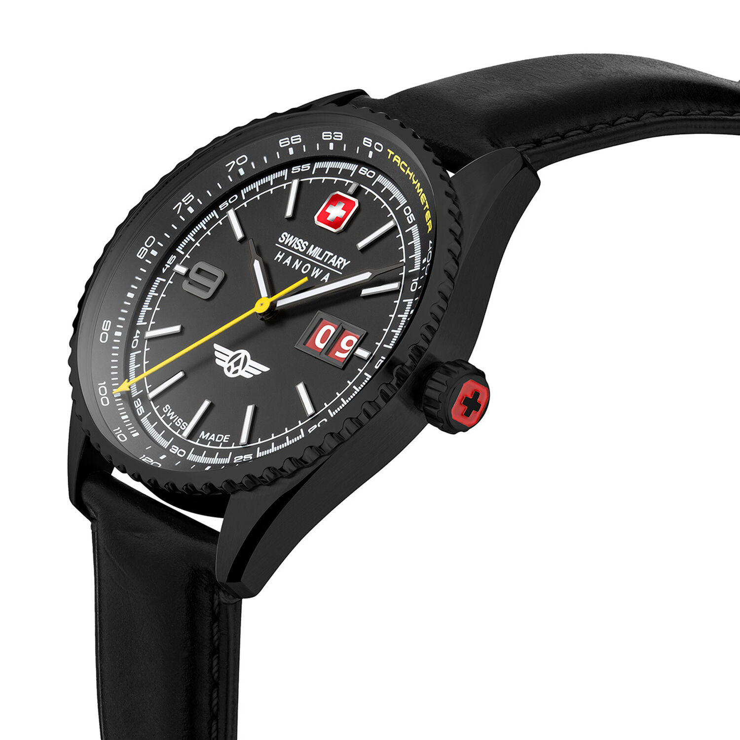 Reloj Swiss Military Hanowa Smwgb2101030 Negro image number 1.0