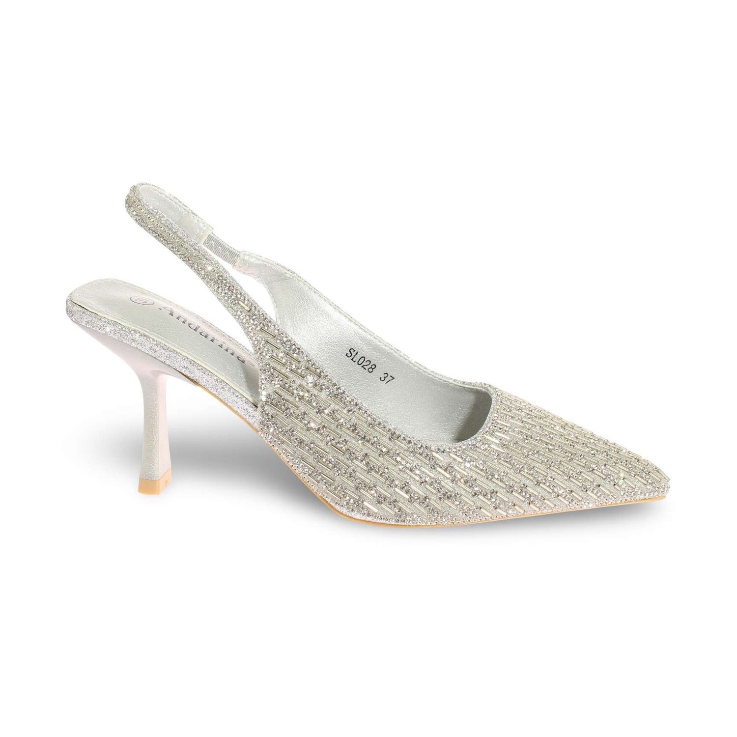 Zapato Taco Plata Andarina Art. 5sl028plata image number 1.0