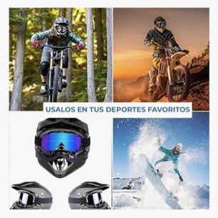Antiparra Lentes De Nieve Para Adultos Ski Y Snowboard Caf&eacute;