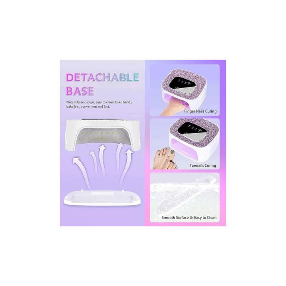 L&aacute;mpara De U&ntilde;as De 168 W, Luz Uv image number 3.0