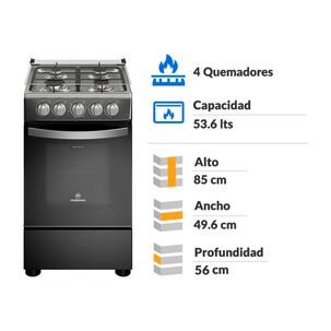Cocina A Gas Mademsa FM4LP / 4 Quemadores