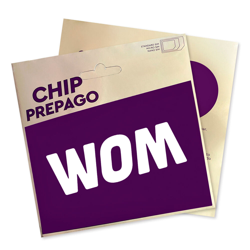 Chip Prepago Wom Incluye $2000 De Recarga Inicial | Lifemax image number 0.0