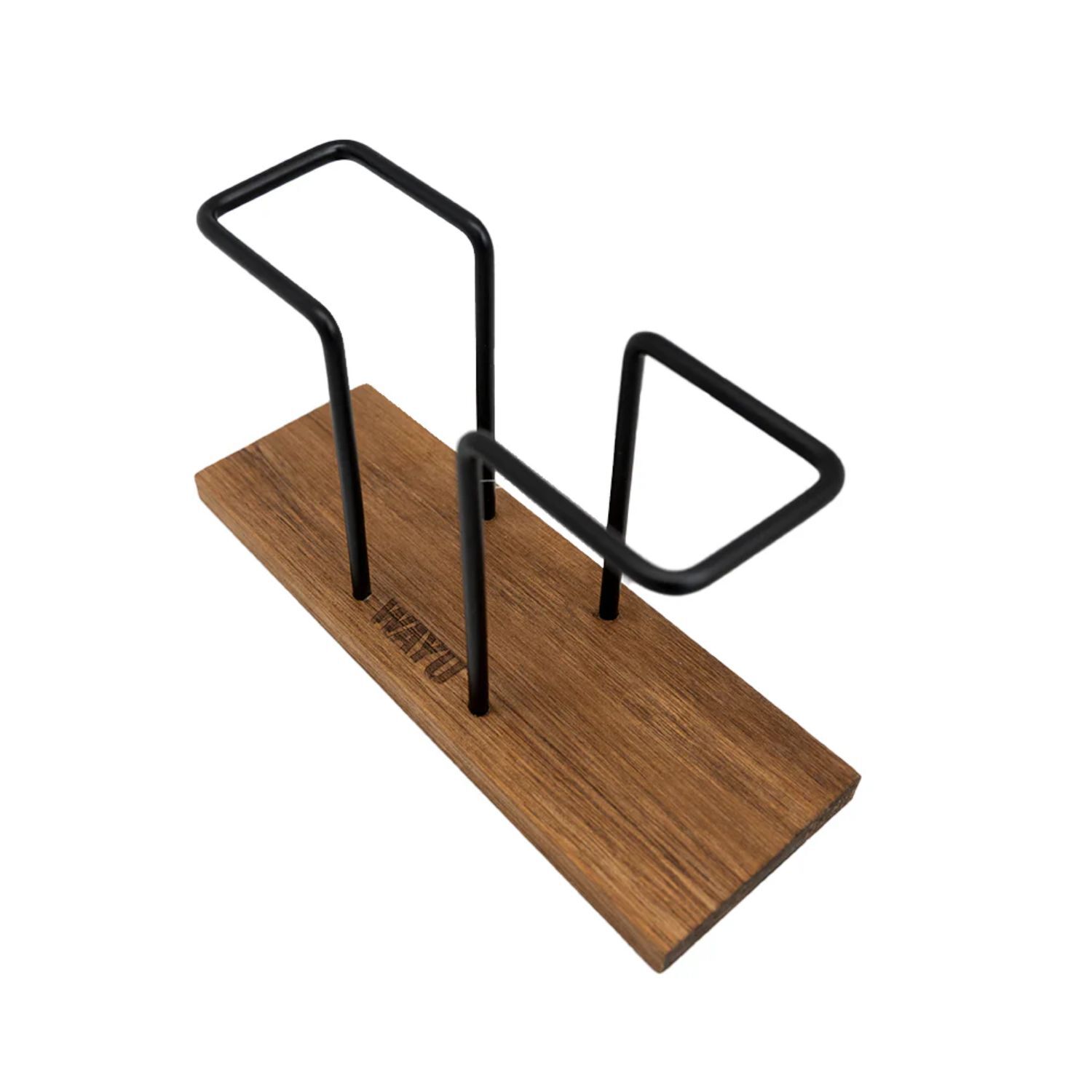 Servilletero Base Madera Hierro Mesa Decorativo Wayu image number 0.0