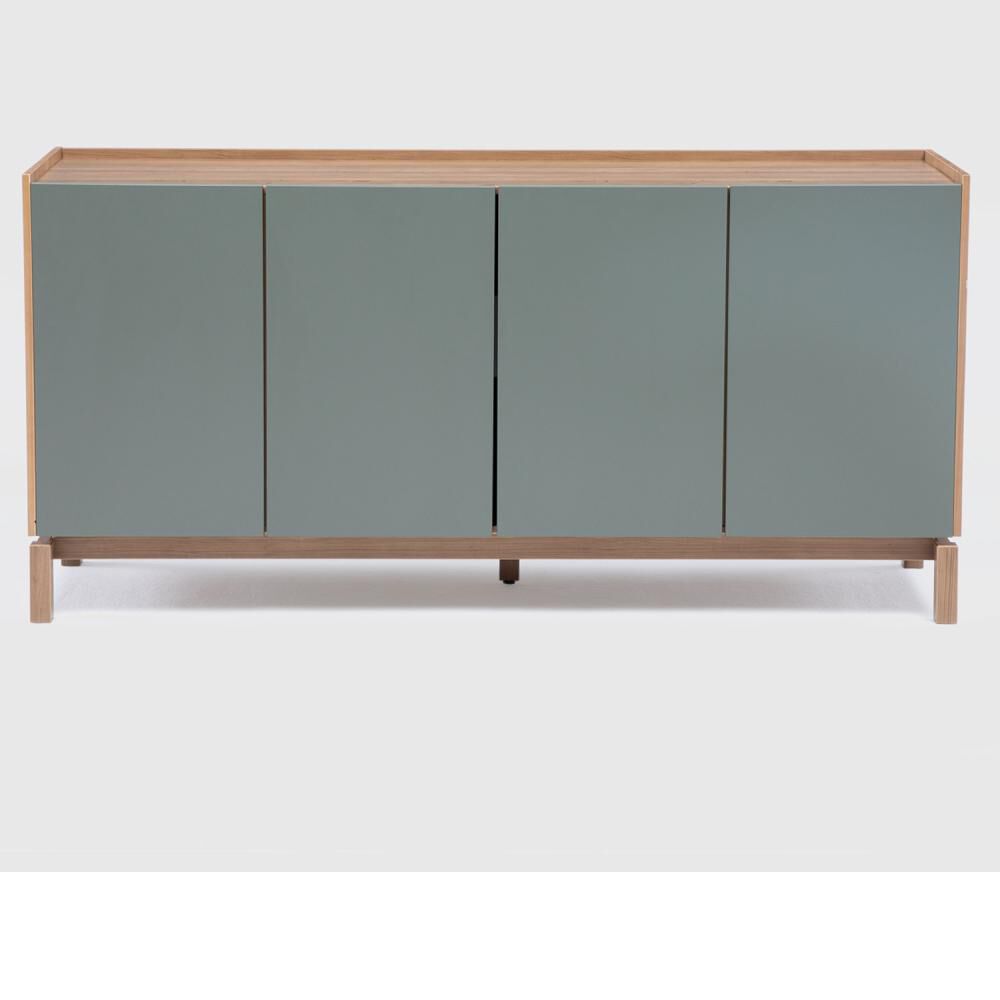 Buffet Barcelona 4 Puertas + 1 Caj&oacute;n Verde-roble image number 0.0