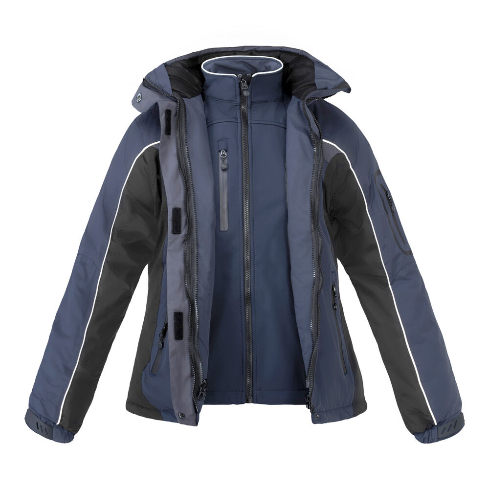 Parka Mujer 3 En 1 Azul Z-9600 image number 1.0