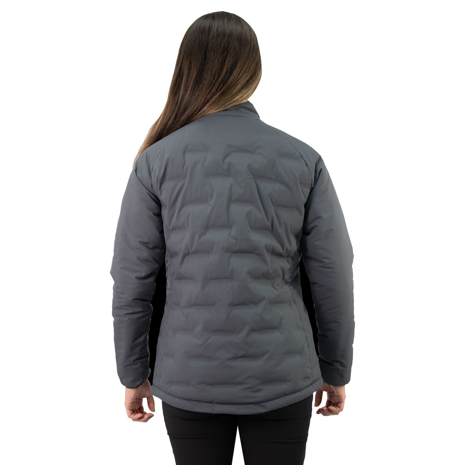 Parka Insulada Hw Explorer S/gorro Mujer Carbon Grey image number 4.0