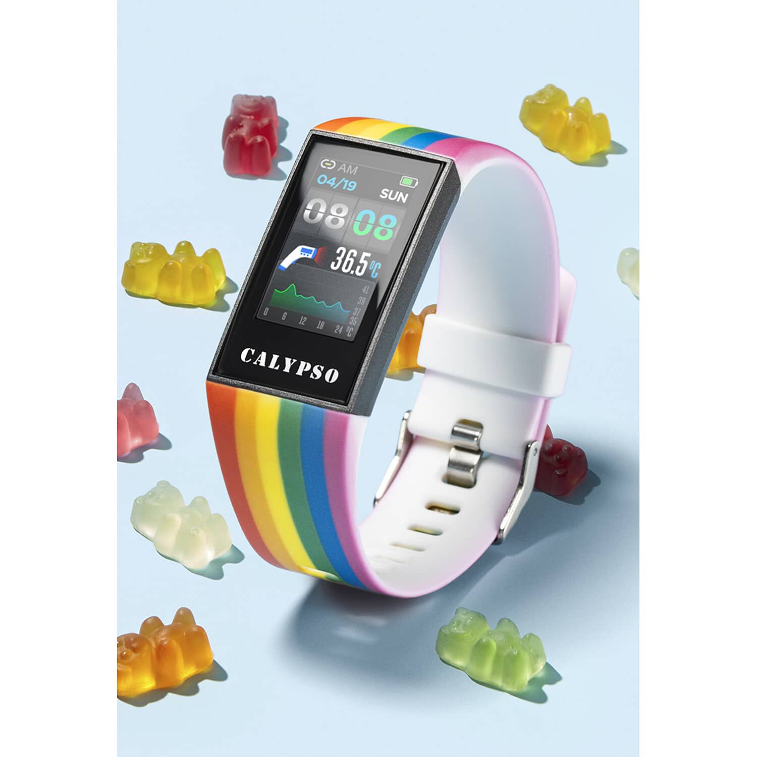 Reloj K8501/1 Calypso Negro Hombre Smartwatch image number 2.0