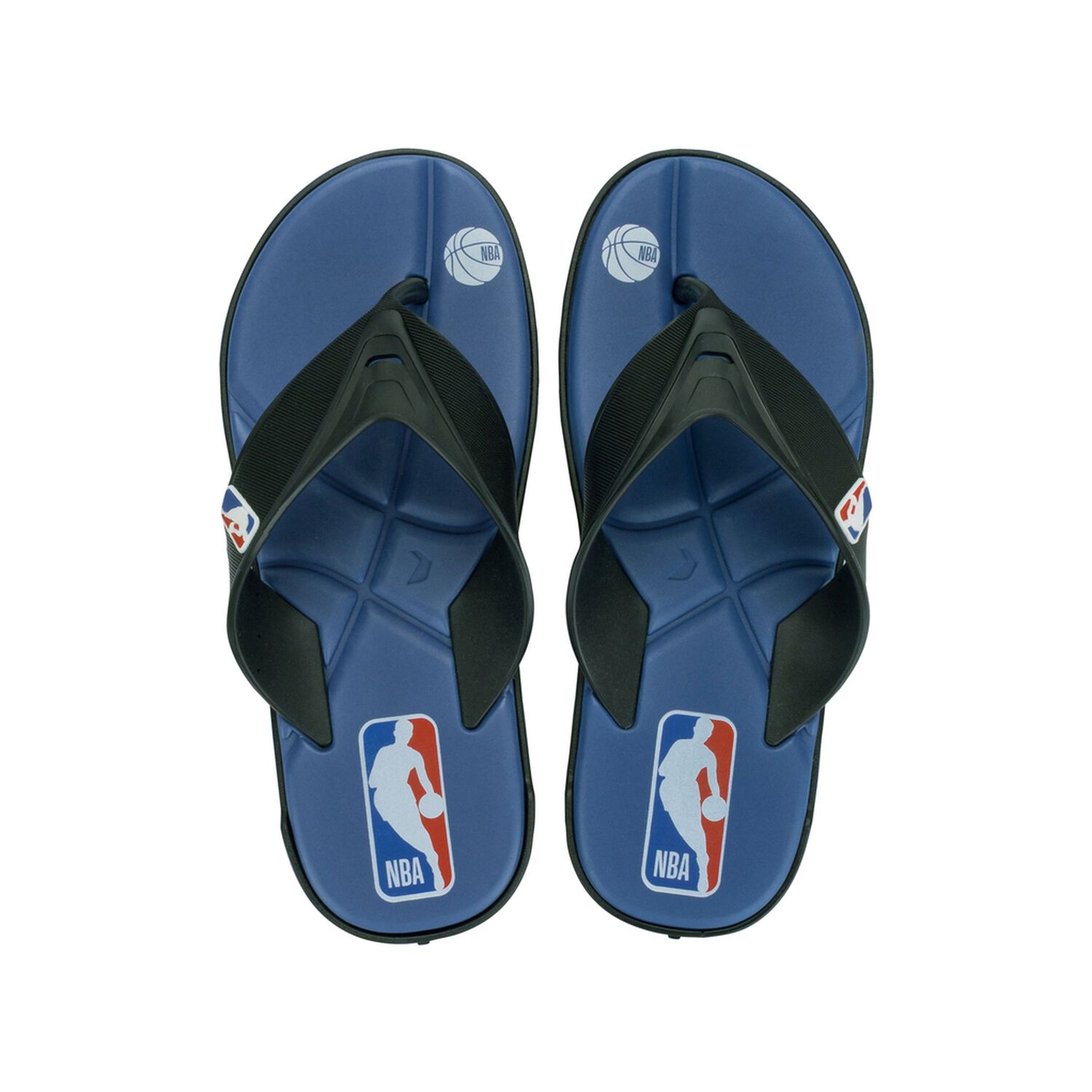 Sandalia Hombre Negro/azul Shot Nba Rider image number 0.0