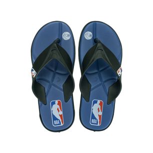 Sandalia Hombre Negro/azul Shot Nba Rider