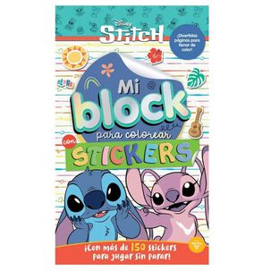 Block De Stikers Para Colorear Stitch Vertice