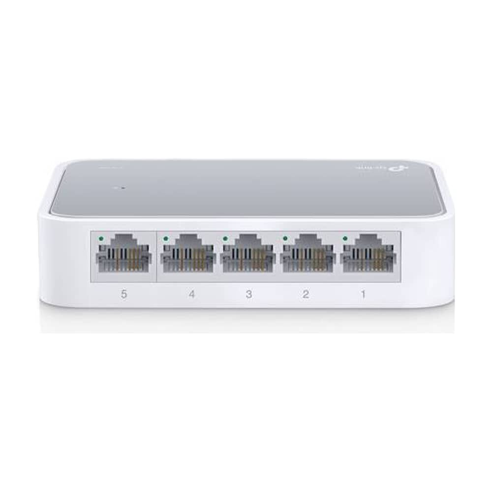 Switch Tp-link Tl-sf1005d 5 Puertos 10/100mbps, Auto Mdi/mdix, Plug And Play, Fanless, No Administra image number 0.0