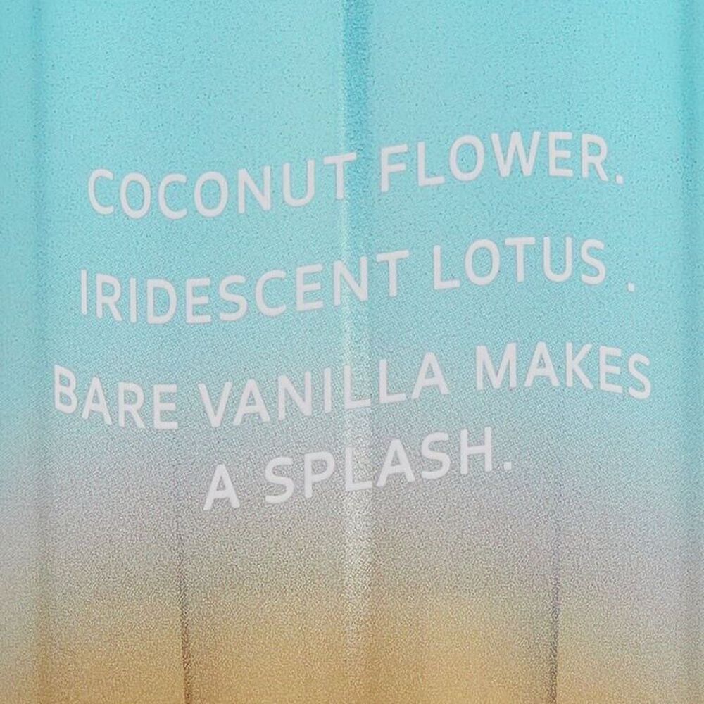 Bare Vanilla Splash Fragrance Mist Original 250 Ml image number 1.0