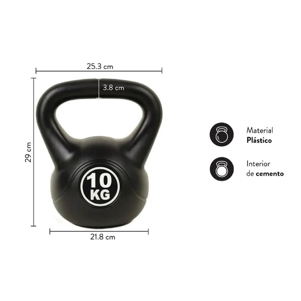 Kettlebell Pesa Rusa 10 Kg image number 1.0