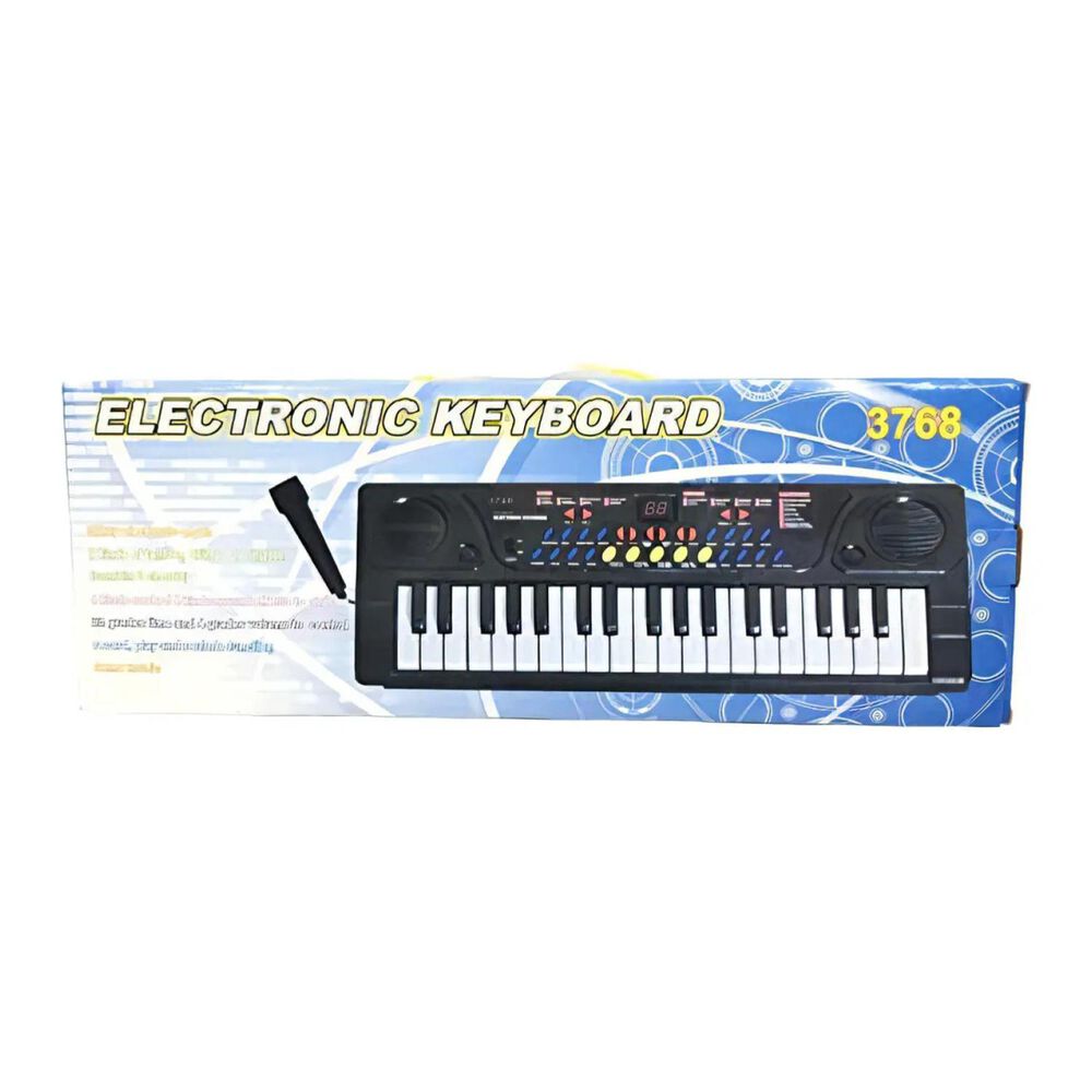 Juguete Piano Teclado Musical Con 37 Teclas Sonidos Infantil image number 4.0