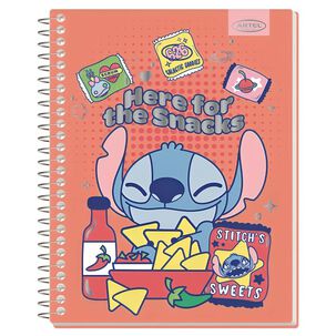 Pack 4pcs Cuadernos Especial 150hj Stitch Foodie