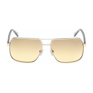 Lentes De Sol Dorado Degrad&eacute; Guess
