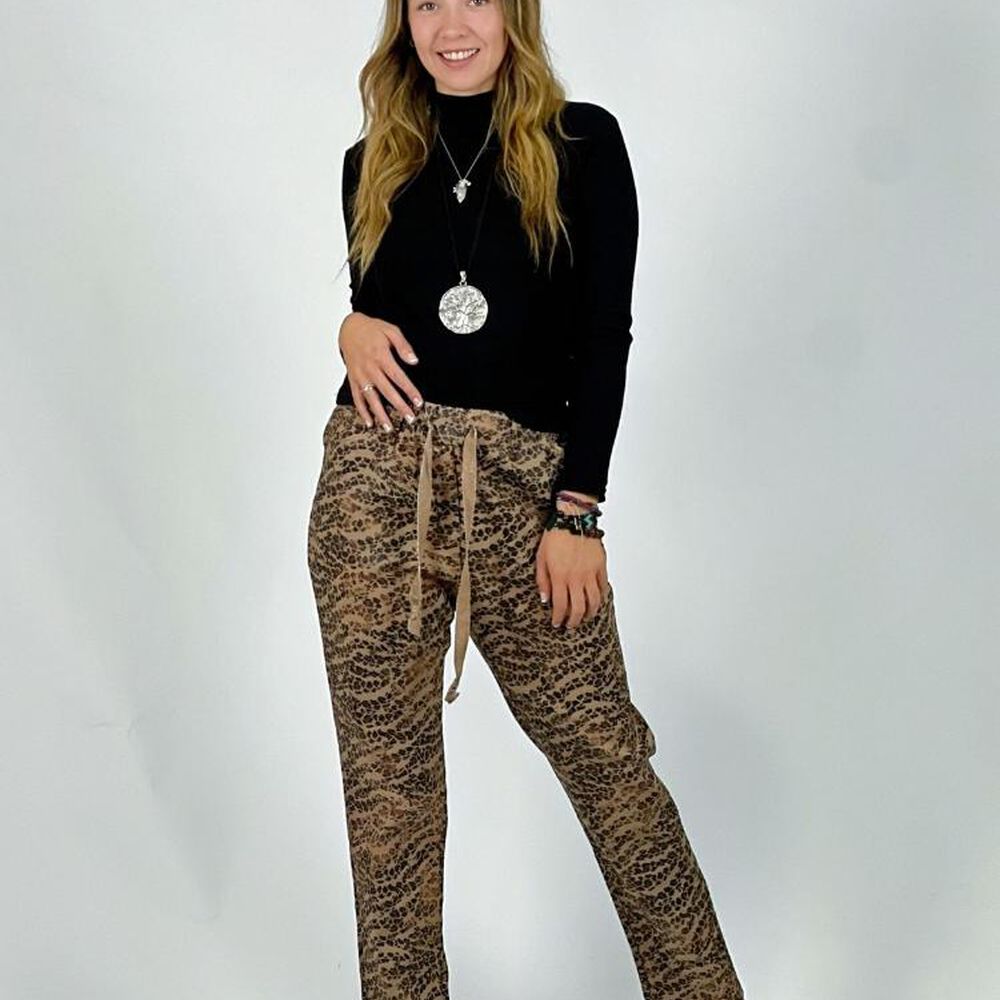 Jogger Elasticado Estampado Print image number 12.0