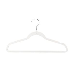 Colgadores De Ropa Pack 50 Blanco Antideslizante Nautica Home