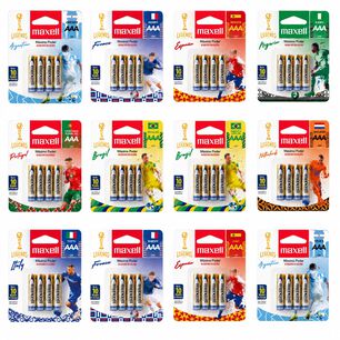 Pack 48 Pilas Alcalinas Aaa 1,5v Leyendas Blister 4uds.