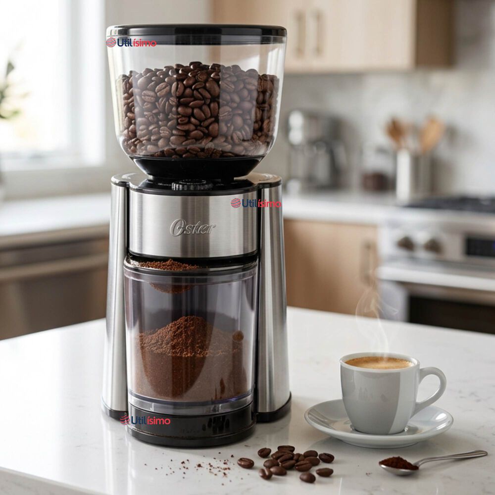 Oster Molinillo De Caf&eacute;, Accesorio, Con 18 Ajustes De Grosor, Incluye Accesorios, Bvstbmh23 image number 0.0