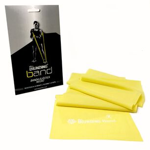 Banda El&aacute;stica Para Ejercicio (sachet 1,5 Mts) - Blunding Color Amarilla