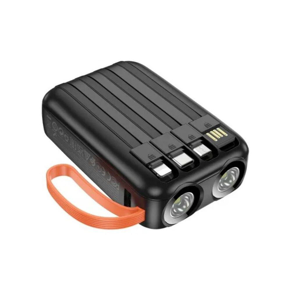 Cargador Bater&iacute;a Port&aacute;til Power Bank 10000 Mah 12w Linterna image number 4.0