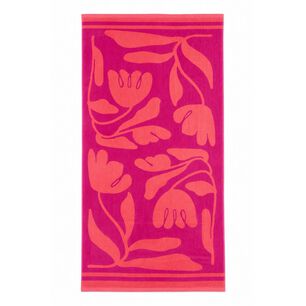 Toalla De Playa Casaideal Tulipan / 75x150 Cm