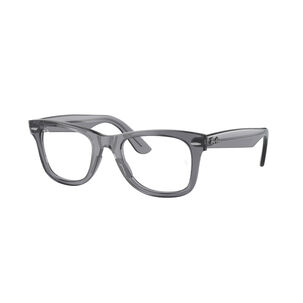 Lentes Ópticos Wayfarer Ease Gris Transparente Ray-ban Optical