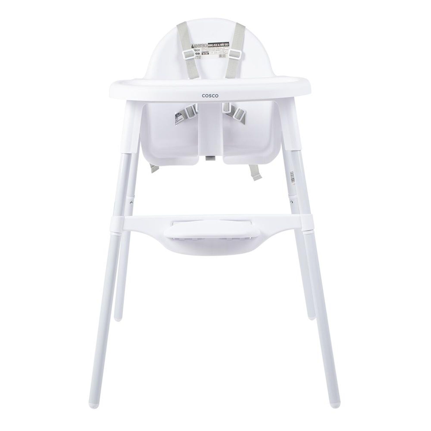 Silla De Comer Cook White Cosco image number 1.0