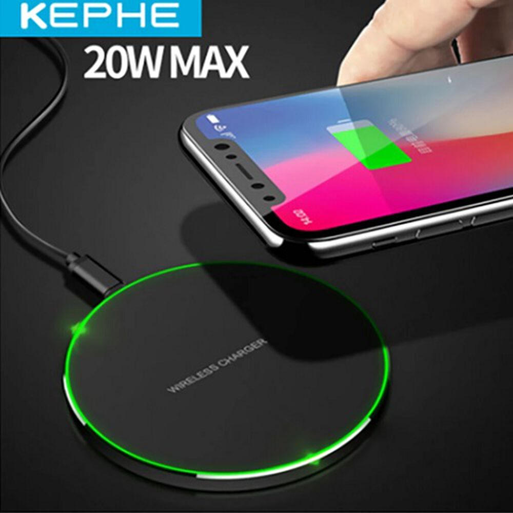 Cargador De Celular Inalambrico Metal Carga Rapida 4a 40w Smartphone Android Para Iphone image number 2.0