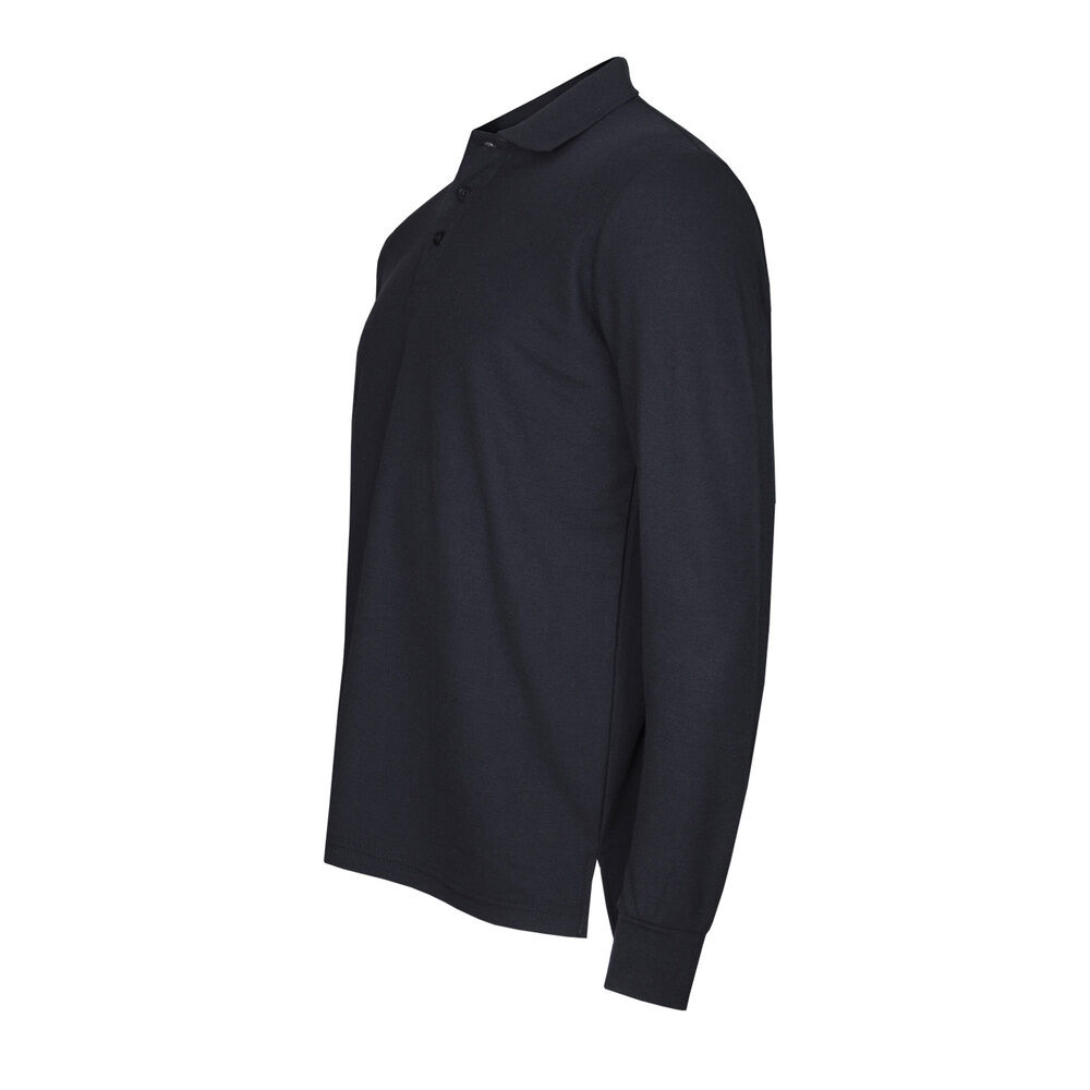 Polera Algodón Pique Manga Larga Velox Hombre image number 1.0