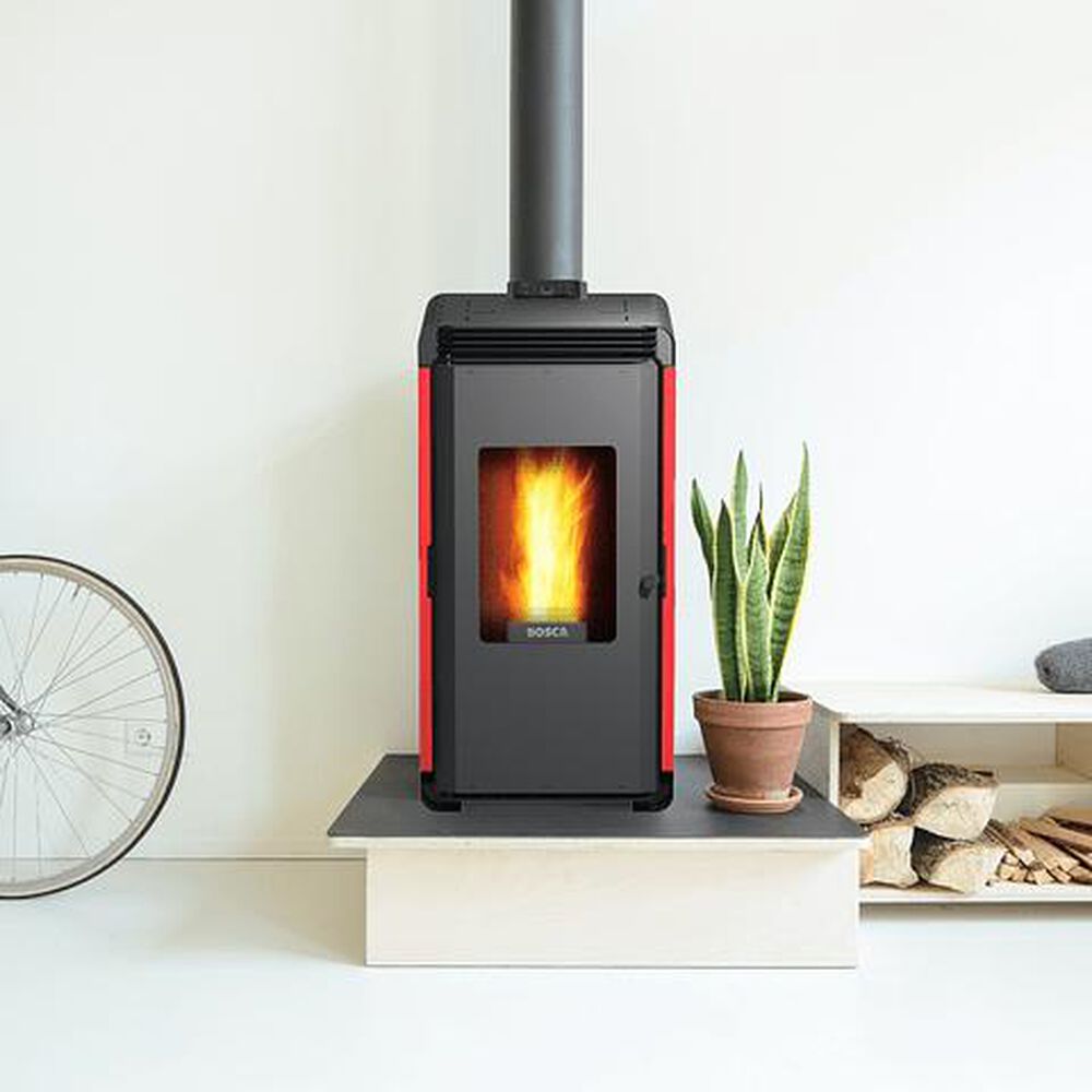 Calefactor Bosca A Pellet Hera + Roja image number 1.0