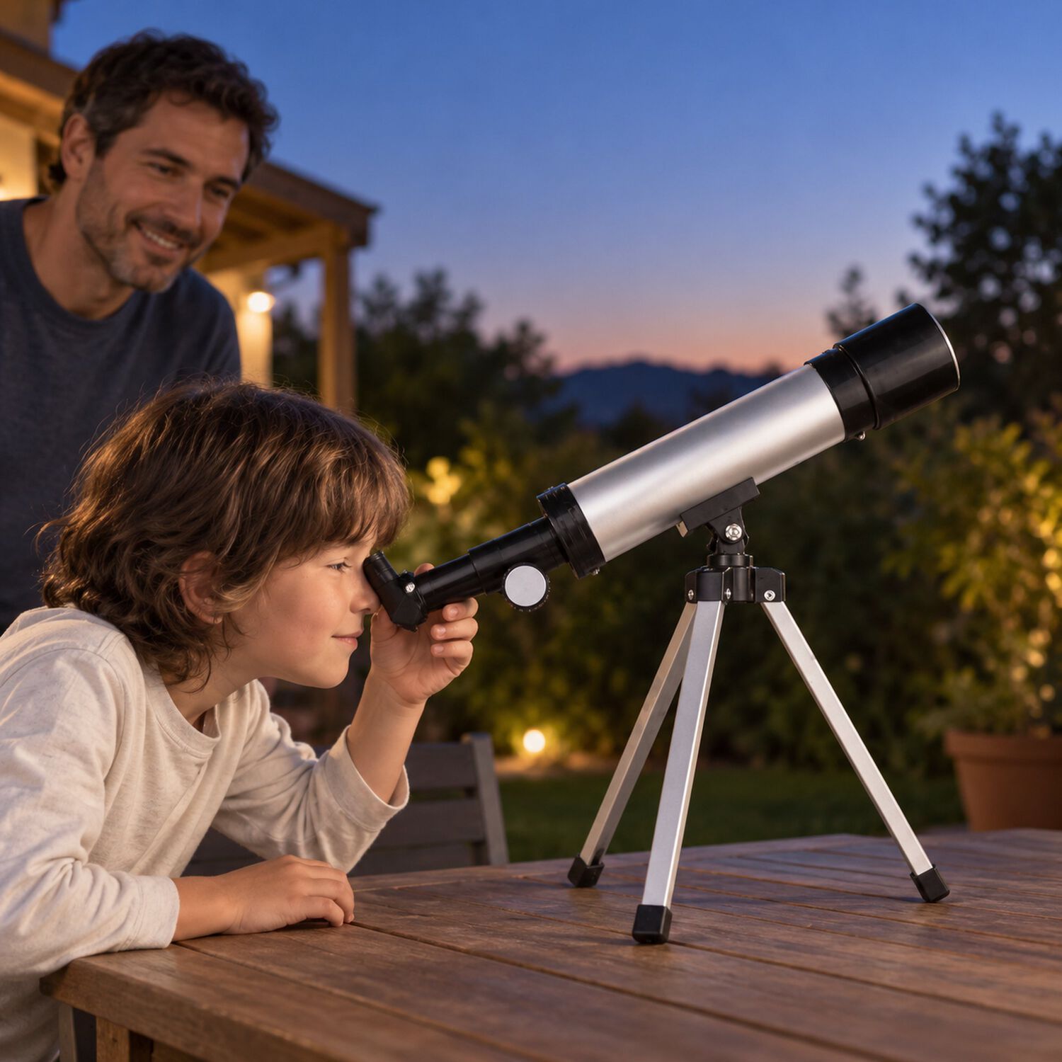 Telescopio Astron&oacute;mico Monocular 90x Hd De Aluminio Tl-070 image number 8.0