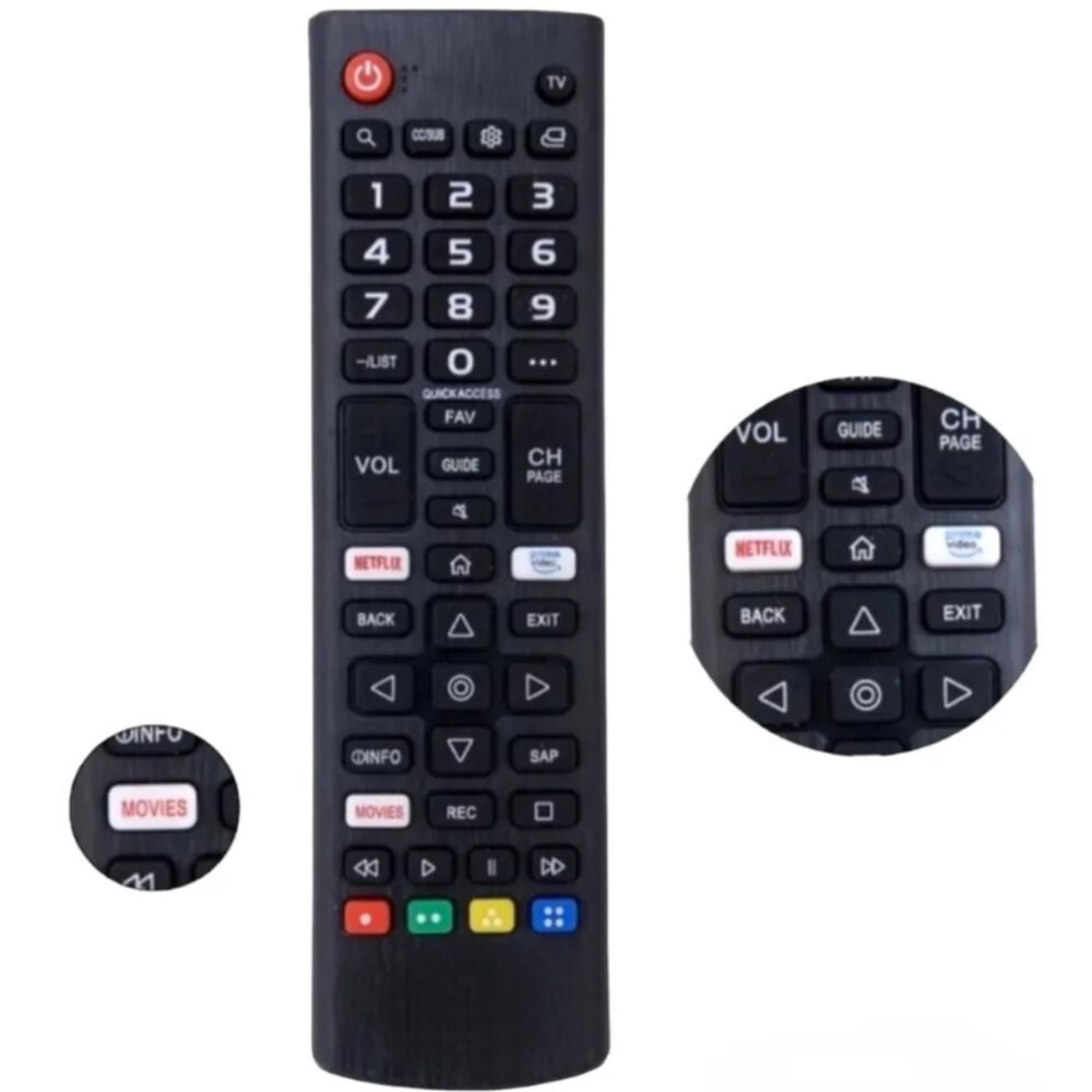 Control Remoto Compatible Lg Smart Tv Bot&oacute;n Netflix image number 2.0