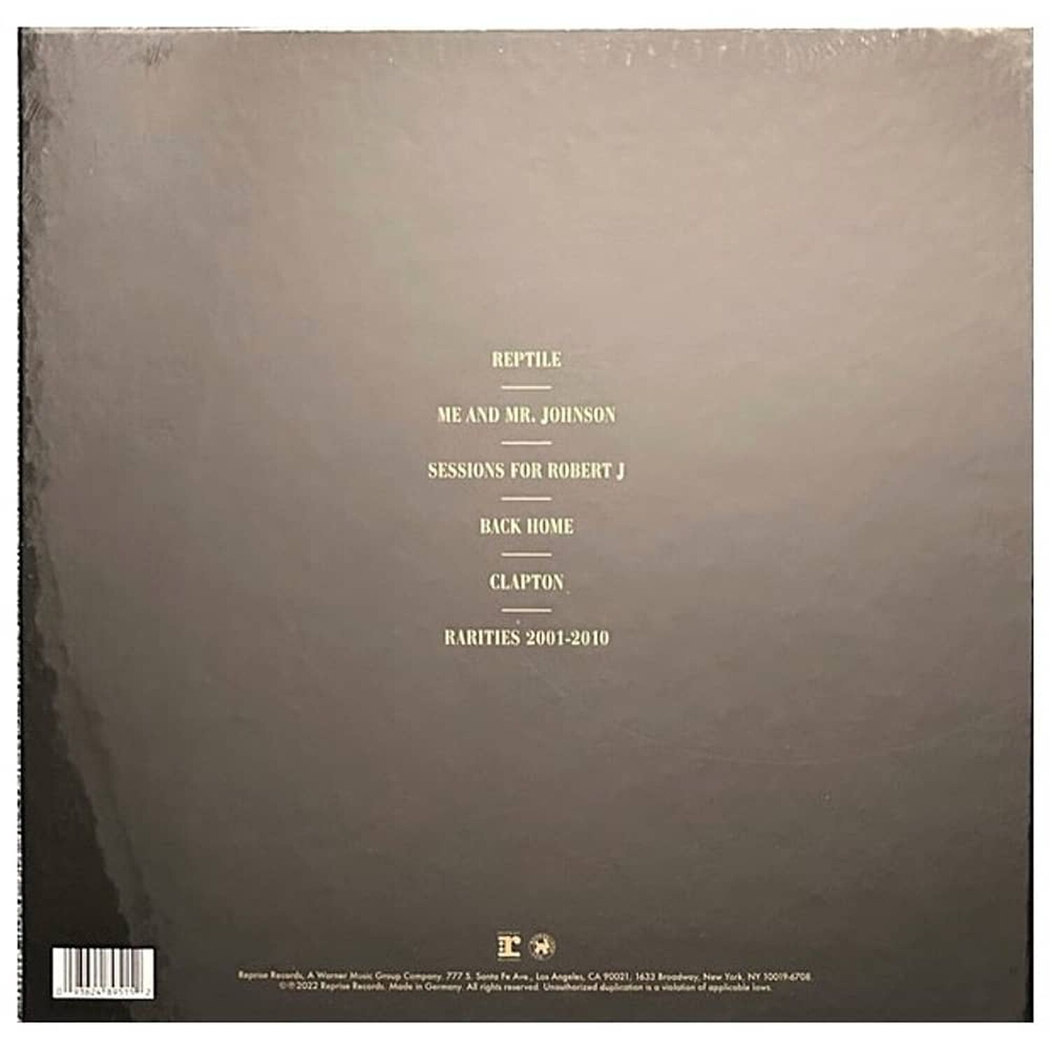 Eric Clapton - Complete Reprise Studio Albums Vil.2 (10lp) | Vinilo image number 1.0