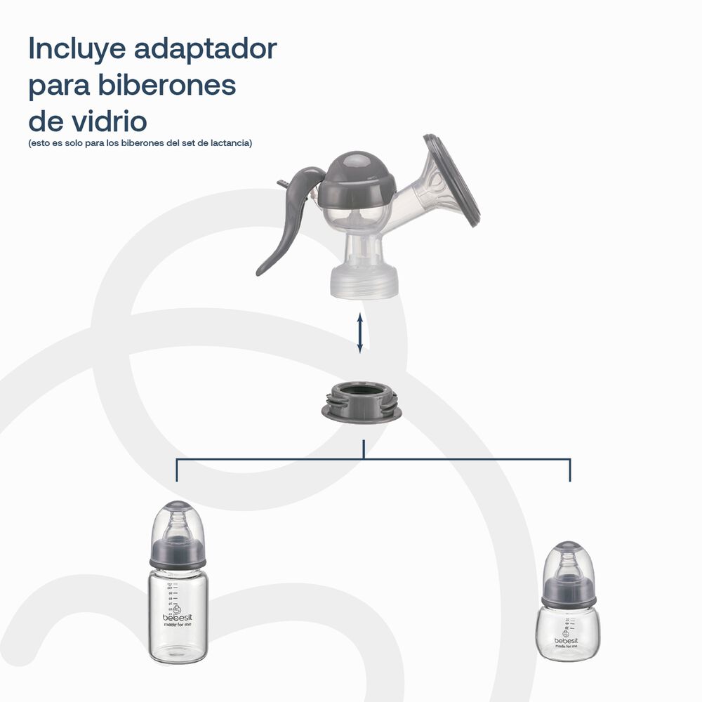 Set De Lactancia 6 En 1 Mamaderas Y Accesorios Bebesit image number 5.0