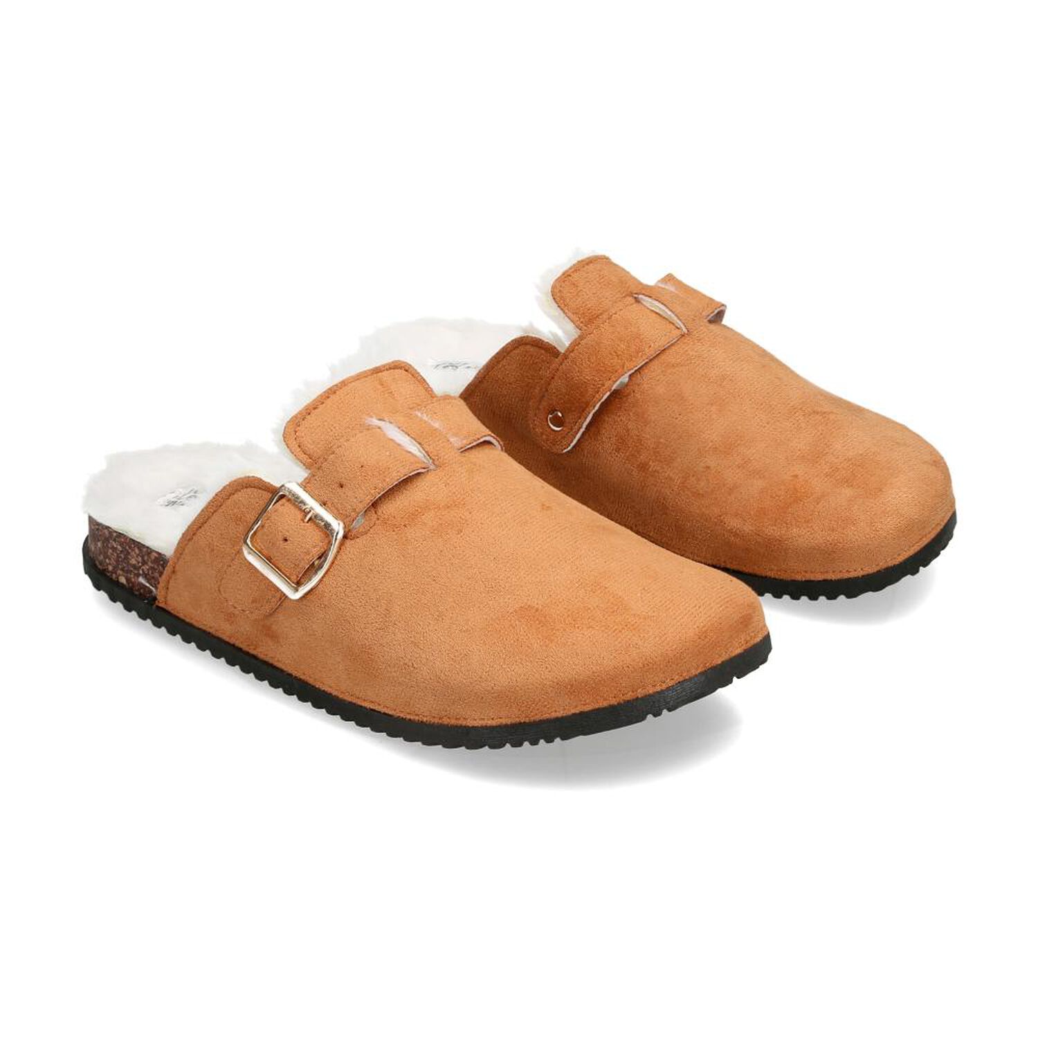Pantuflas Mujer Lesage I26cmpanl69 Camel image number 1.0