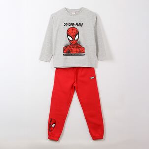Conjunto Ni&ntilde;o Gris Spiderman Marvel