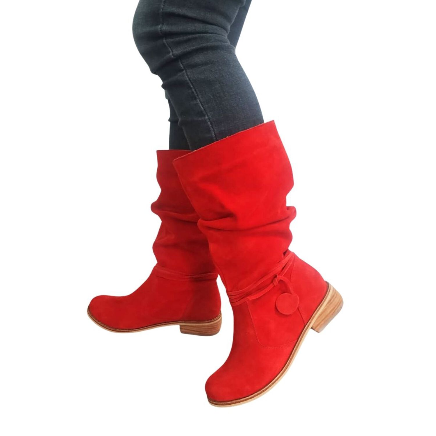 Bota Belen Rojo Pao Pecados image number 0.0