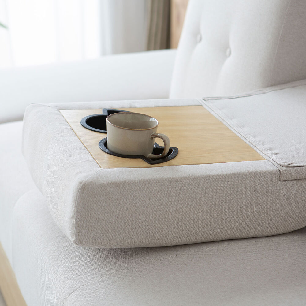 Sof&aacute; Cama Modular Alaska Beige 3 Cuerpos image number 5.0