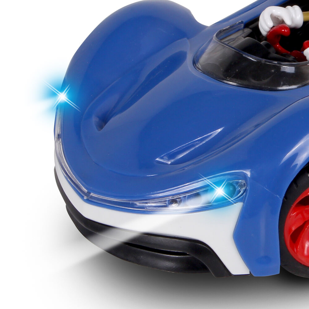 Autos De Juguete A Control Remoto Team Sonic Con Luces image number 6.0
