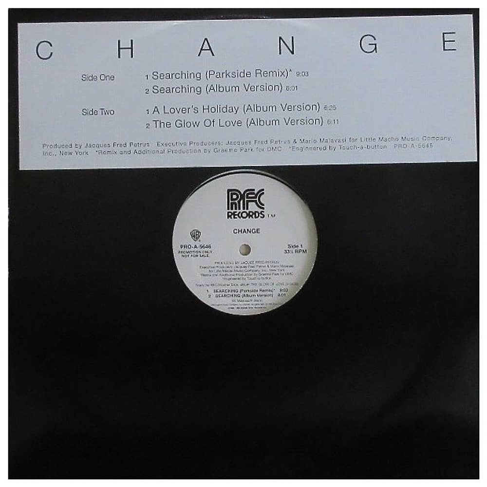 Change - A Lover's Holiday | 12" Maxi Single Usado image number 0.0