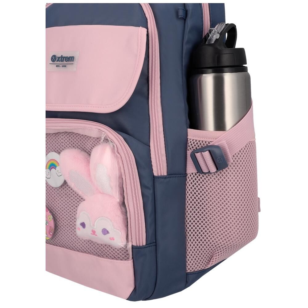 Mochila Notebook Xtrem Yuki 6xt Azul/rosado 15" image number 9.0