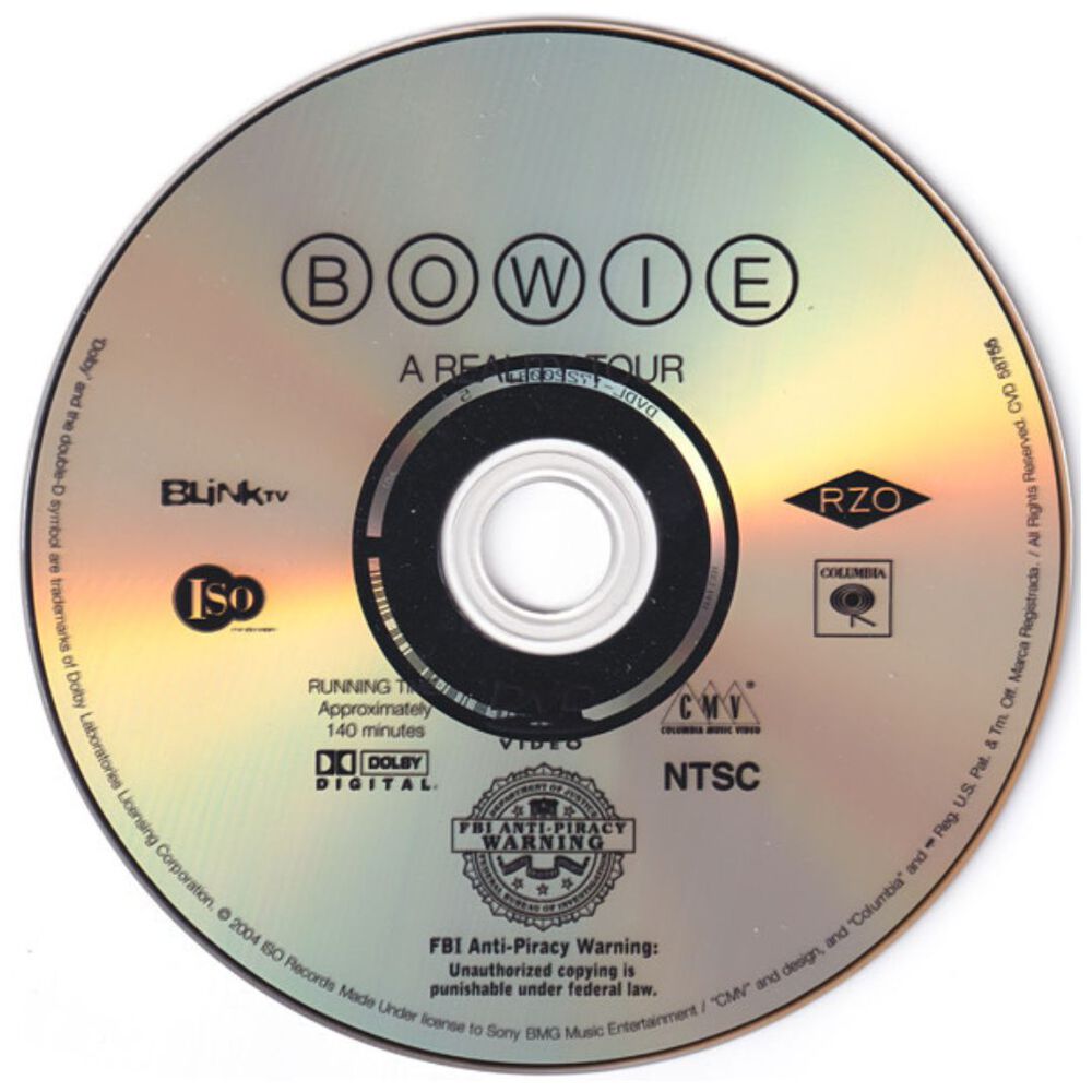 David Bowie - A Reality Tour | Dvd image number 2.0