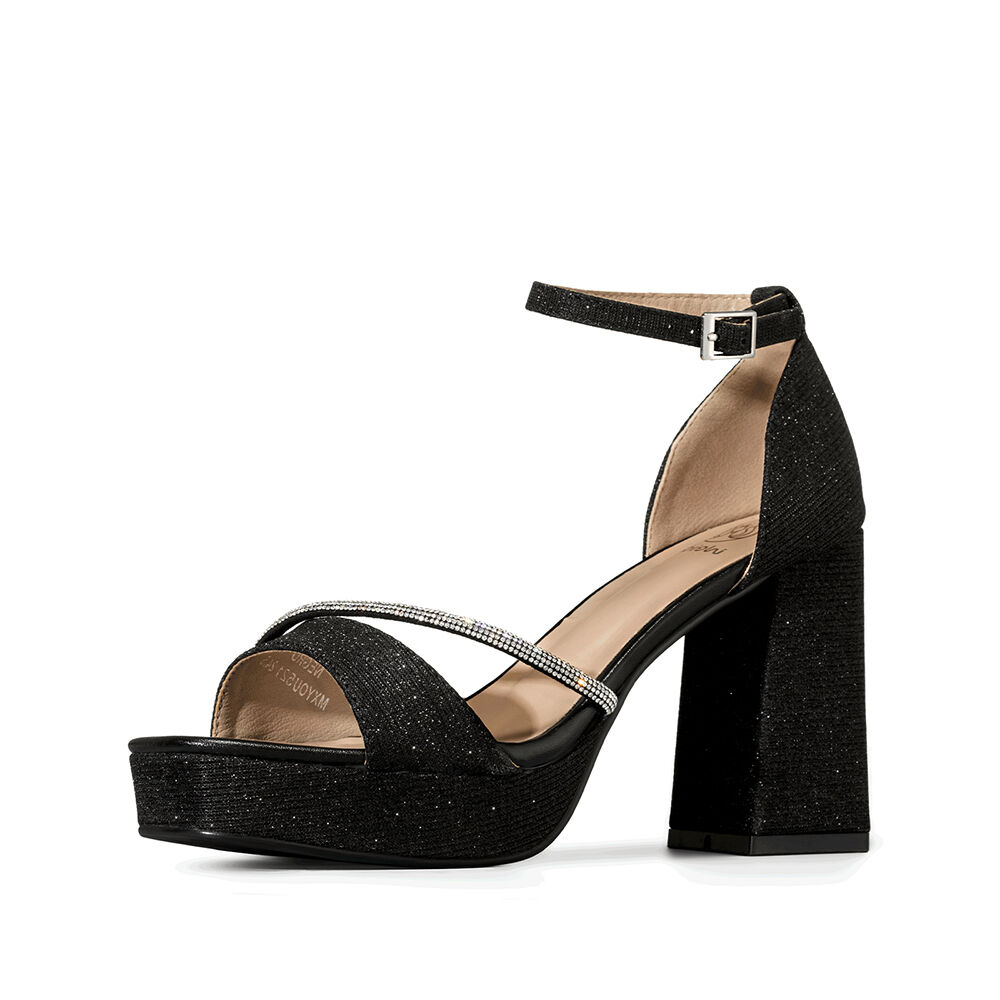 Sandalia Taco Alto Moda Mujer Weide You521 image number 3.0