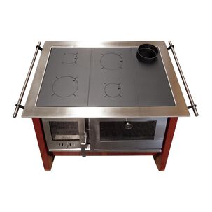Cocina A Le&ntilde;a Amesti Allegra Xl Negra