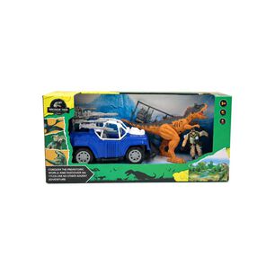 Play Set Dinosaurio + Vehiculos + Figura Surtido